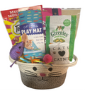Ultimate Cat Fun Gift Basket: Play Mat, Toys & Treats”