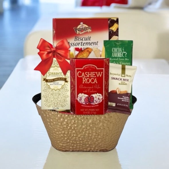 Gourmet Snack & Treat Gift Basket