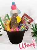 Ultimate Chew & Play Dog Gift Basket: Toys & Treats
