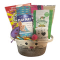 Ultimate Cat Fun Gift Basket: Play Mat, Toys & Treats”